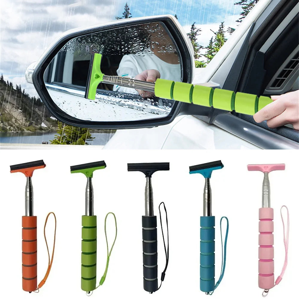 Stainless Steel Telescopic Car Rearview Mirror Wiper by HitMyNeed