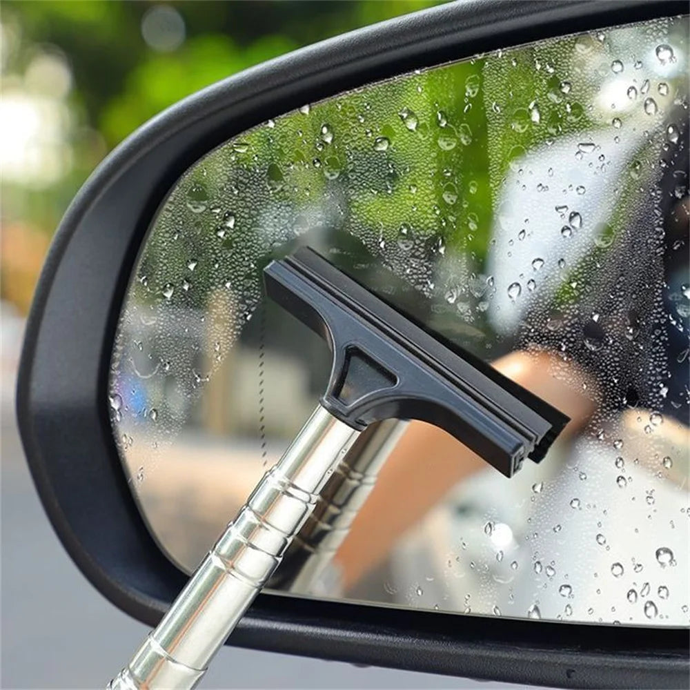 Stainless Steel Telescopic Car Rearview Mirror Wiper by HitMyNeed