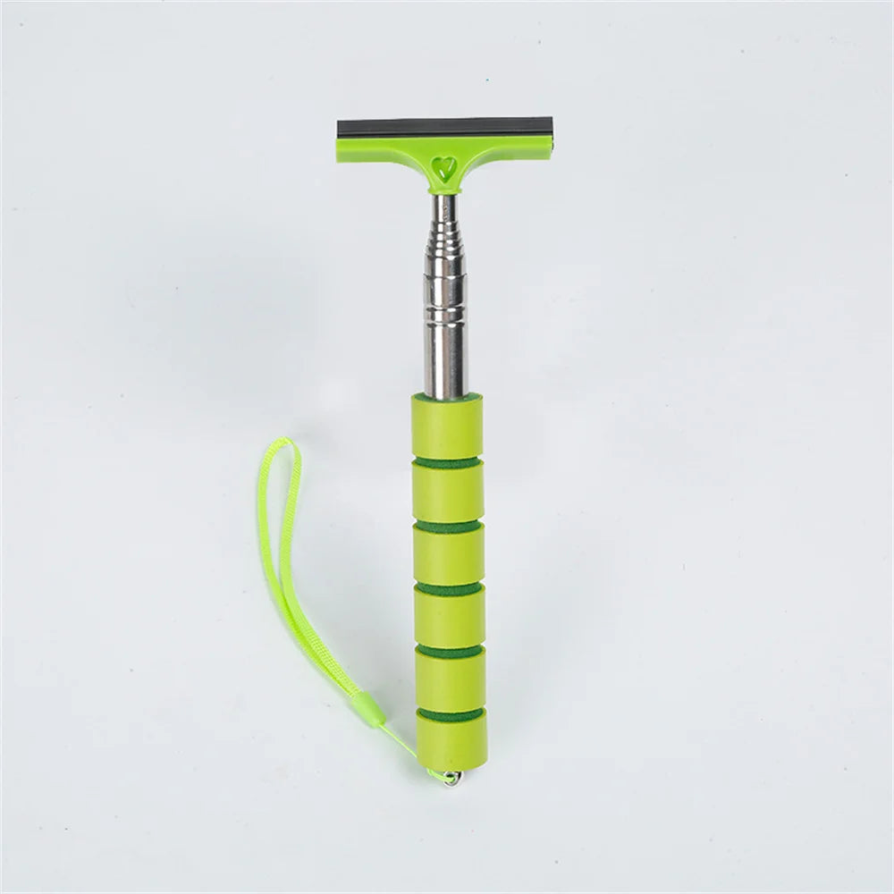 Stainless Steel Telescopic Car Rearview Mirror Wiper green by HitMyNeed