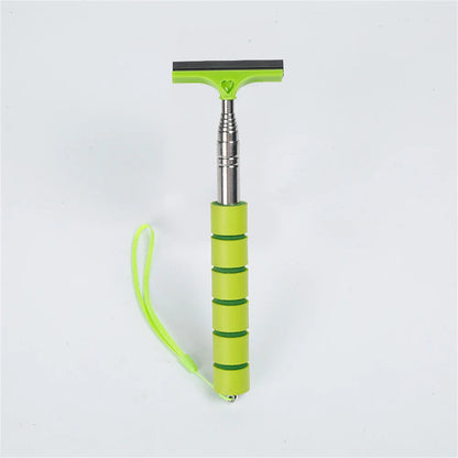 Stainless Steel Telescopic Car Rearview Mirror Wiper green by HitMyNeed