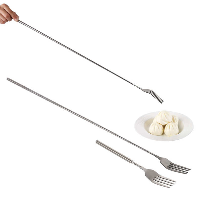 Stainless Steel Telescopic Extendable Fork by HitMyNeed