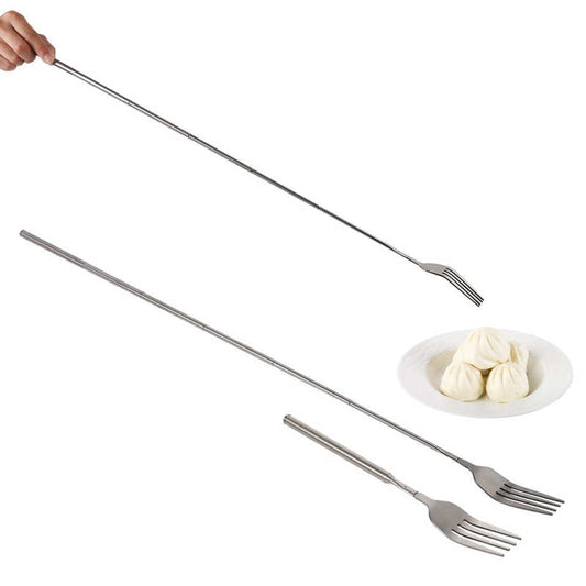 Stainless Steel Telescopic Extendable Fork by HitMyNeed