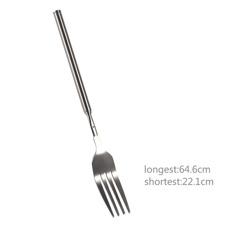 Stainless Steel Telescopic Extendable Fork by HitMyNeed