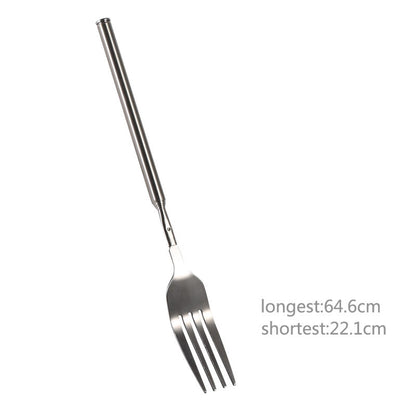 Stainless Steel Telescopic Extendable Fork by HitMyNeed