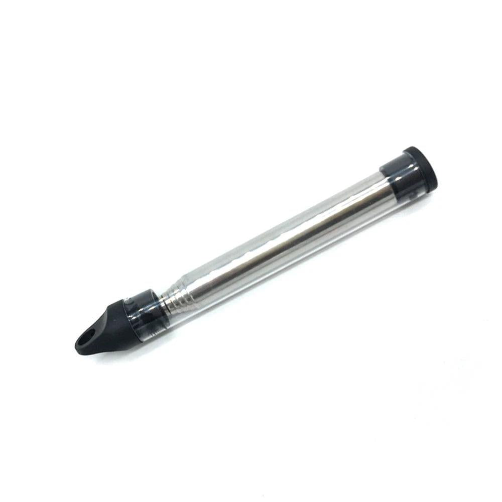 Stainless Steel Telescopic Fire Blower Tube 9.5-49.5cm black by HitMyNeed