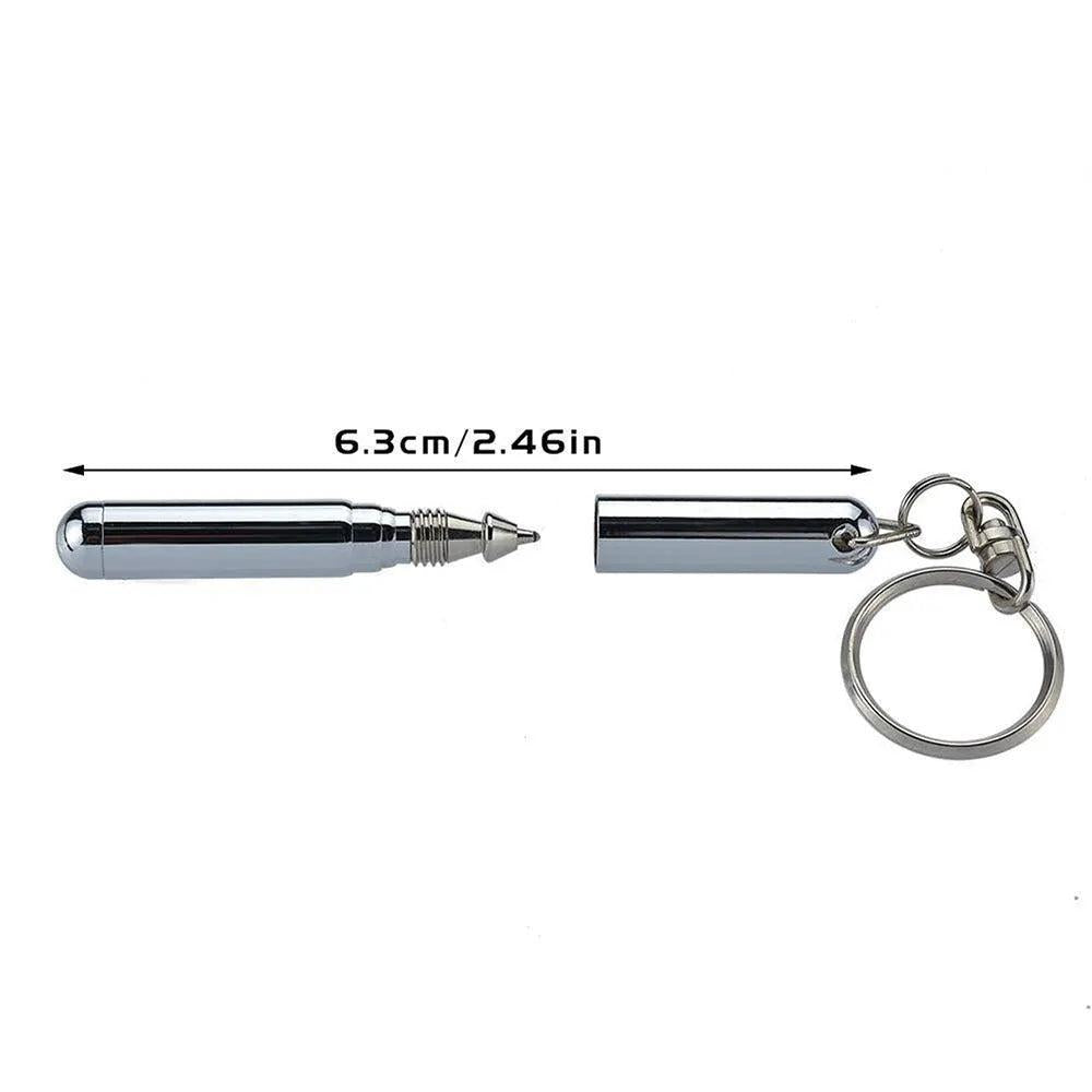 Stainless Steel Telescoping Keychain Pen by HitMyNeed