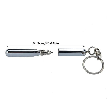 Stainless Steel Telescoping Keychain Pen by HitMyNeed