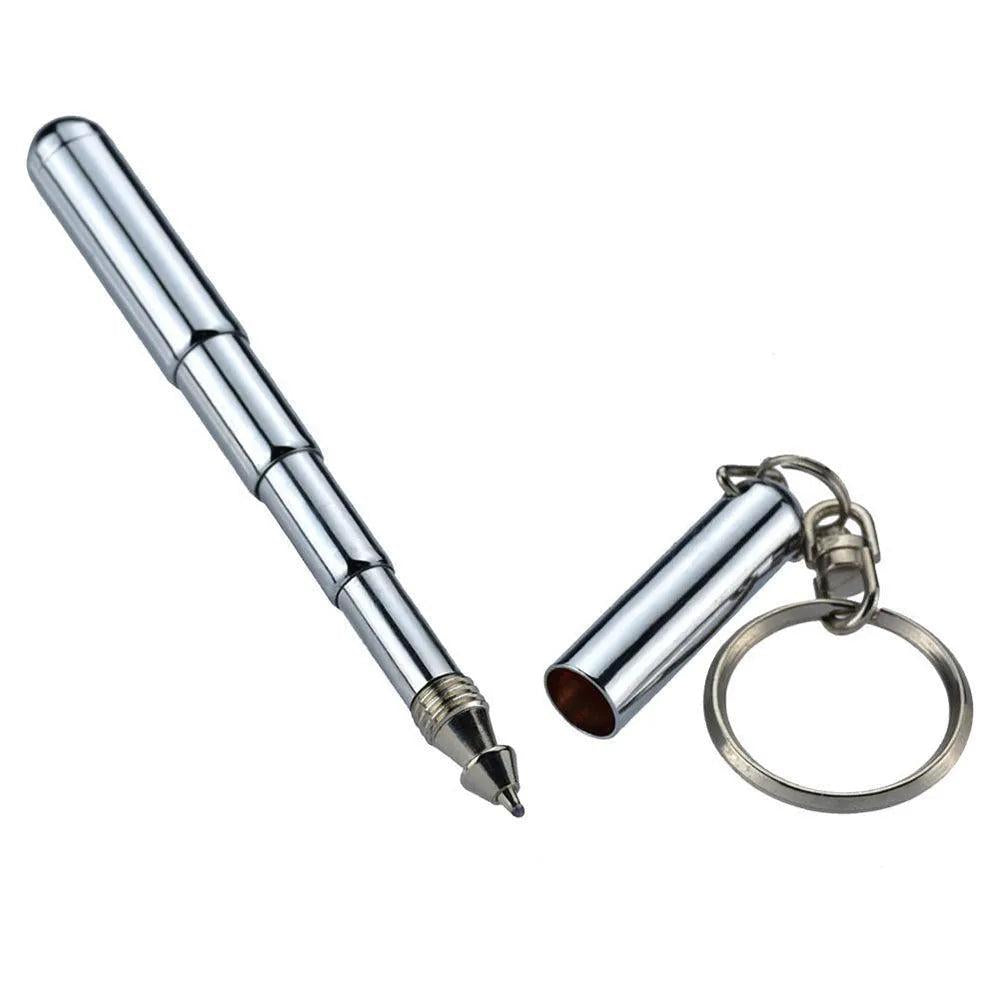 Stainless Steel Telescoping Keychain Pen by HitMyNeed