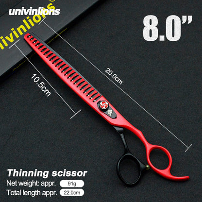 Stainless Steel Thinning Shears for Dog Grooming by HitMyNeed