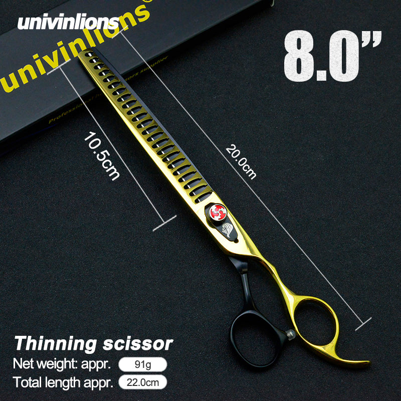 Stainless Steel Thinning Shears for Dog Grooming by HitMyNeed
