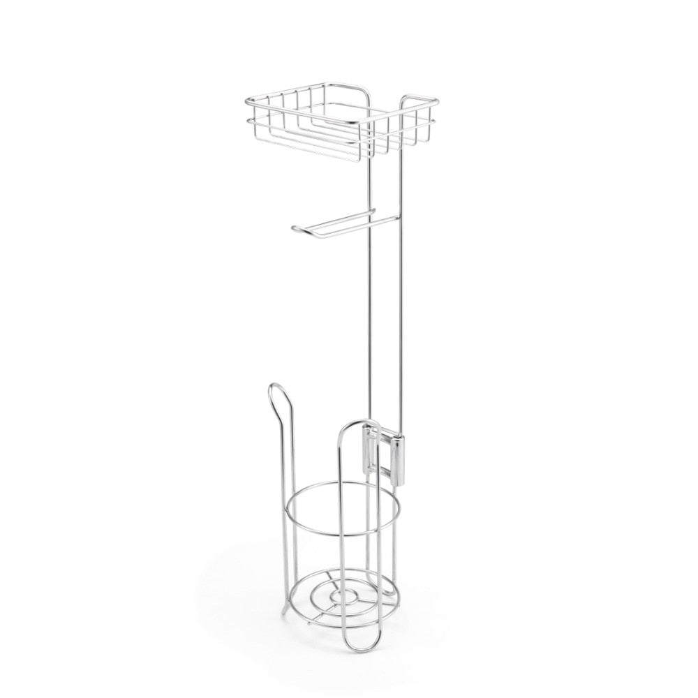 Stainless Steel Toilet Paper Holder Stand by HitMyNeed