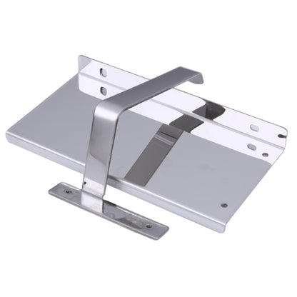 Stainless Steel Toilet Paper Holder with Shelf by HitMyNeed