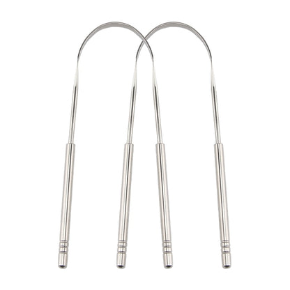 Stainless Steel Tongue Scraper for Oral Hygiene by HitMyNeed