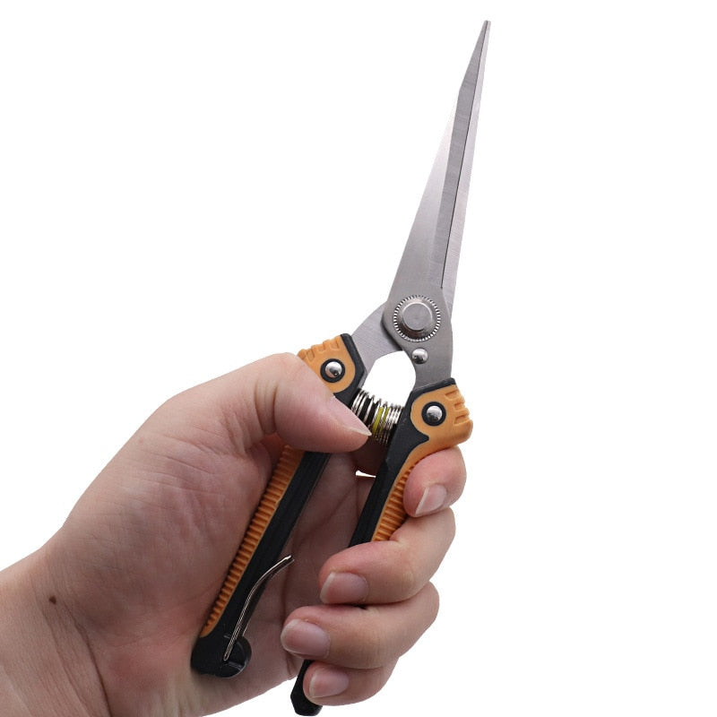 Stainless Steel Trimming Shears for Gardening by HitMyNeed