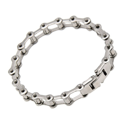 Stainless Steel Unisex Bike Chain Bracelet by HitMyNeed