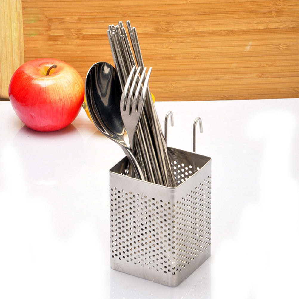 Stainless Steel Utensil Drainer Holder by HitMyNeed