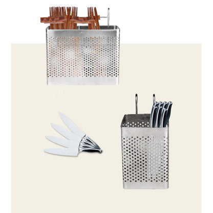 Stainless Steel Utensil Drainer Holder by HitMyNeed