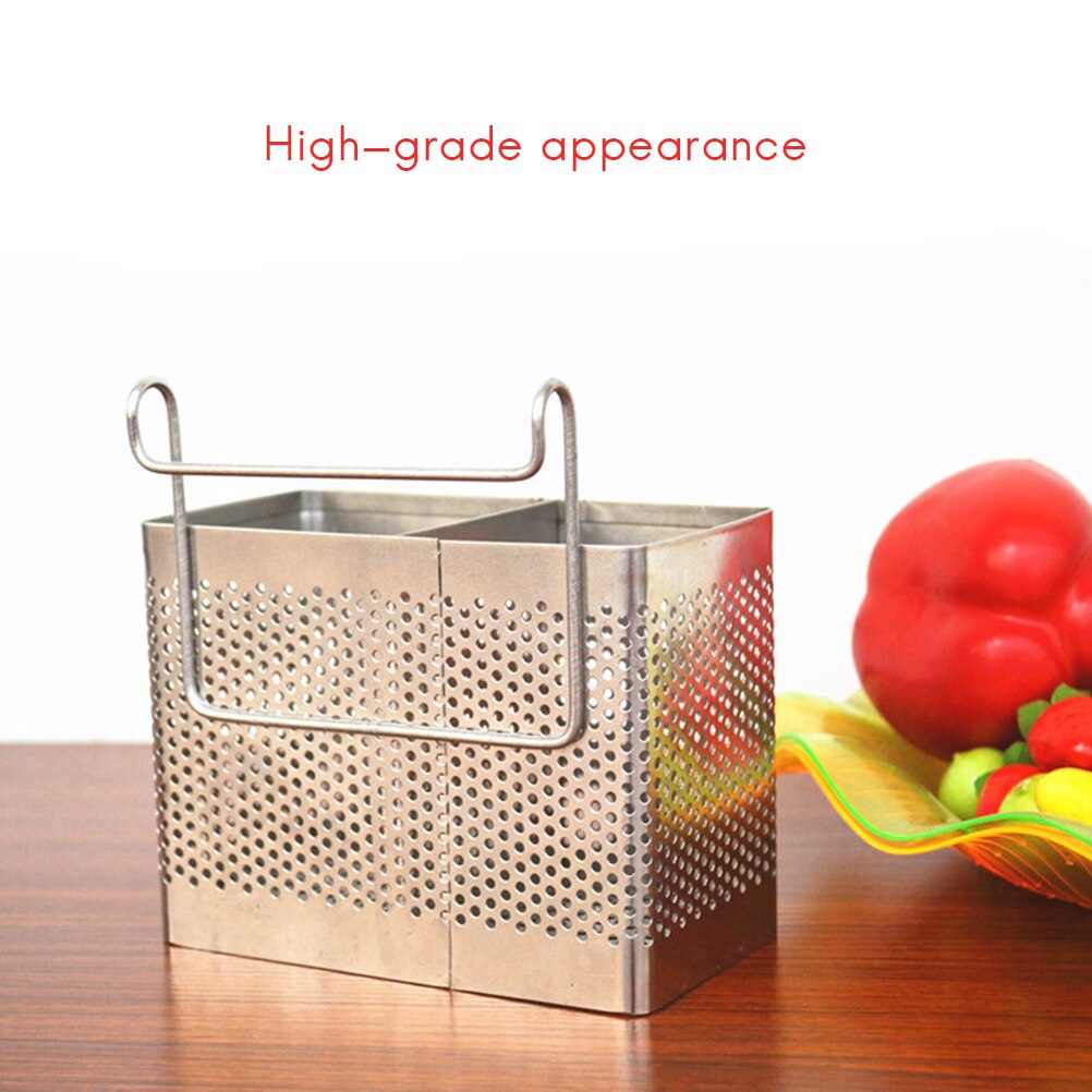 Stainless Steel Utensil Drainer Holder by HitMyNeed