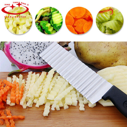 Stainless Steel Vegetable Curly Fry Cutter by HitMyNeed
