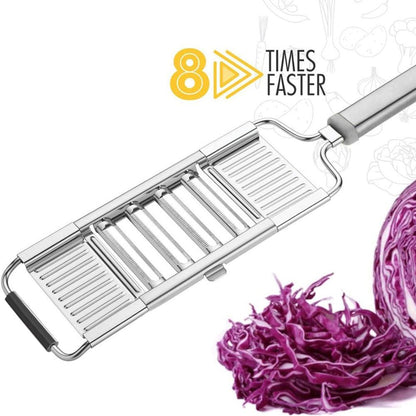 Stainless Steel Vegetable Slicer with 3 Blades by HitMyNeed