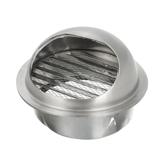 Stainless Steel Wall & Ceiling Vent Grille with Pest Guard S - 80mm by HitMyNeed
