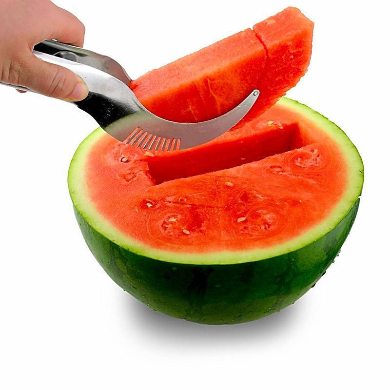 Stainless Steel Watermelon Cutter and Server Tool by HitMyNeed
