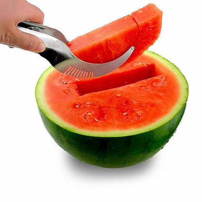 Stainless Steel Watermelon Cutter and Server Tool by HitMyNeed
