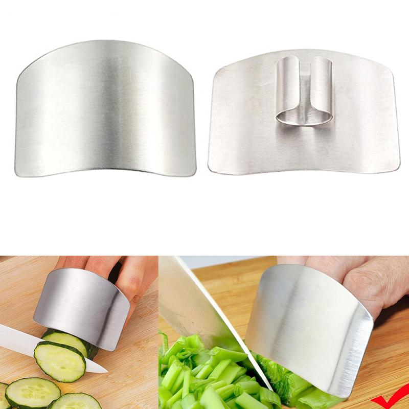 Stainless Steel Wearable Cutting Finger Guard by HitMyNeed