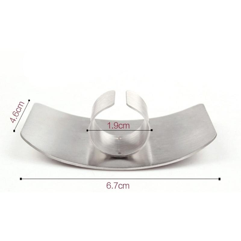 Stainless Steel Wearable Cutting Finger Guard by HitMyNeed