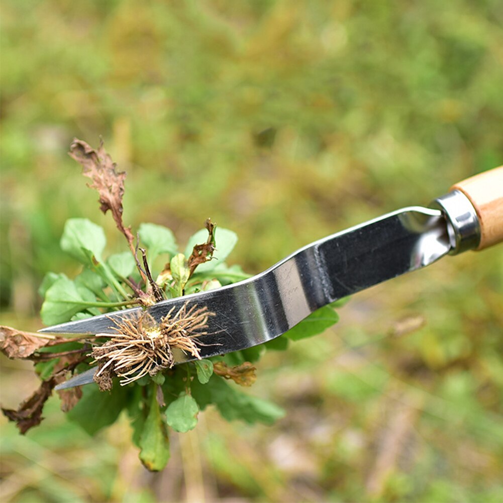 Stainless Steel Weed Removal Garden Fork Tool by HitMyNeed