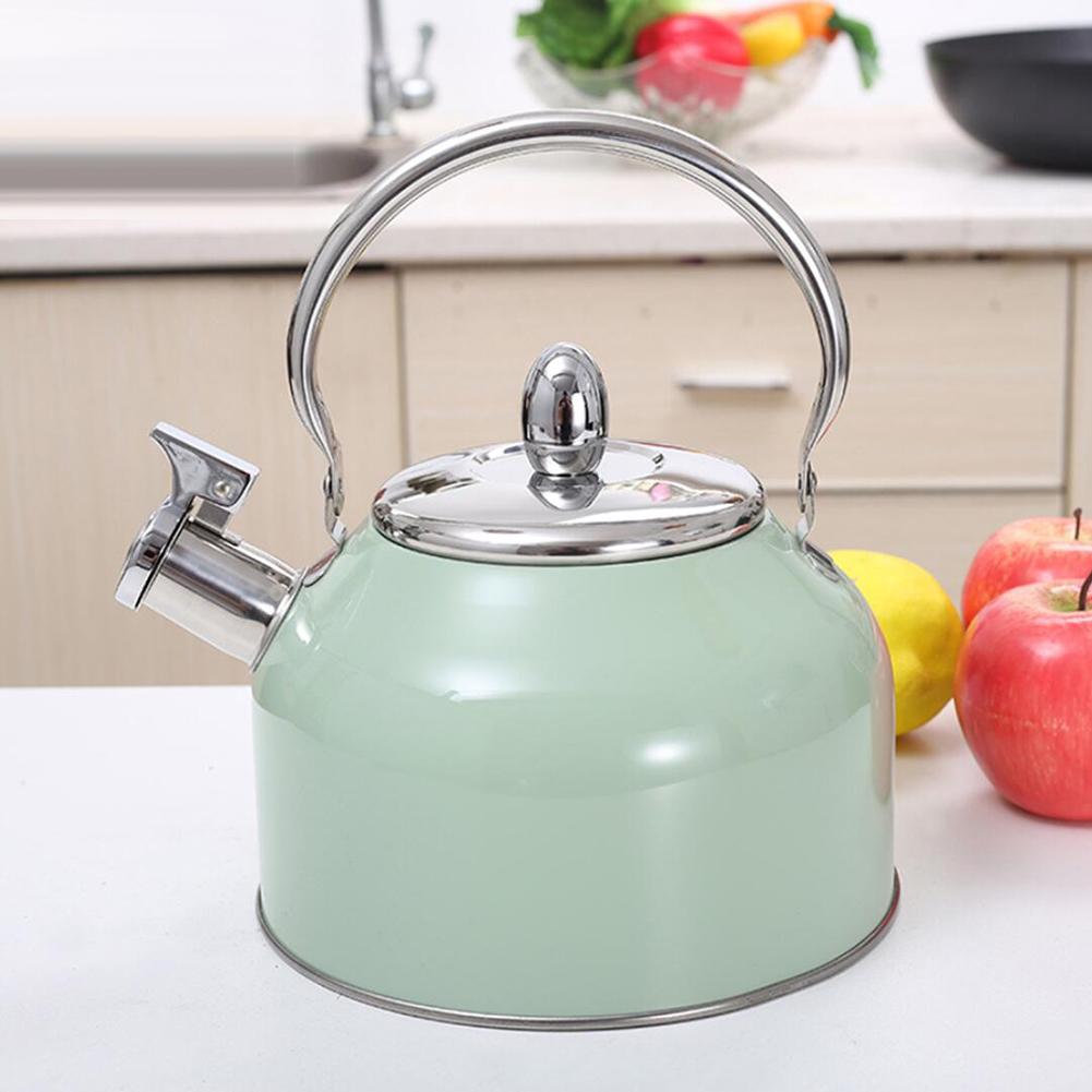 Stainless Steel Whistling Tea Kettle 2.5L by HitMyNeed