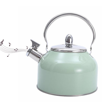 Stainless Steel Whistling Tea Kettle 2.5L by HitMyNeed