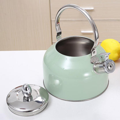 Stainless Steel Whistling Tea Kettle 2.5L by HitMyNeed