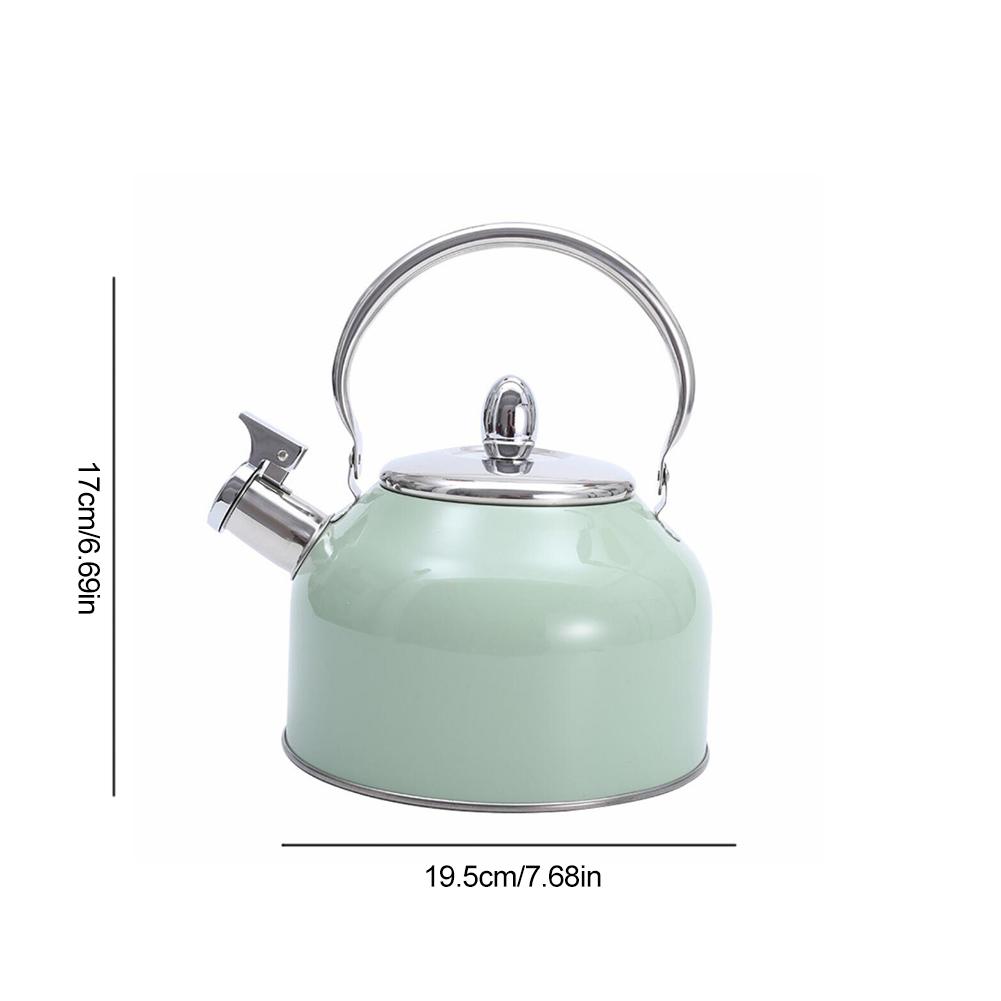 Stainless Steel Whistling Tea Kettle 2.5L by HitMyNeed