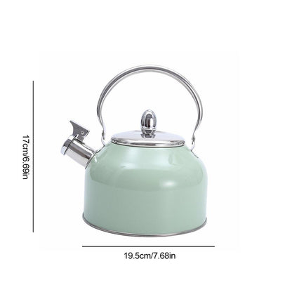 Stainless Steel Whistling Tea Kettle 2.5L by HitMyNeed