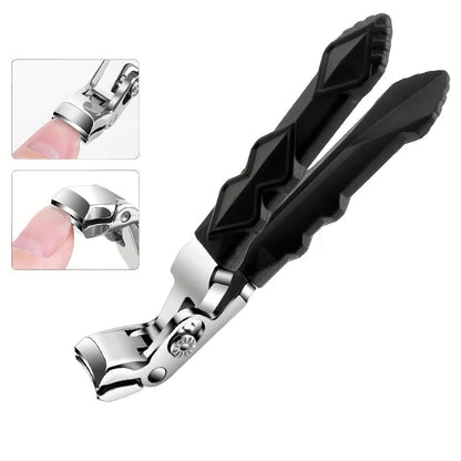 Stainless Steel Wide Jaw Toenail Clippers for Seniors by HitMyNeed