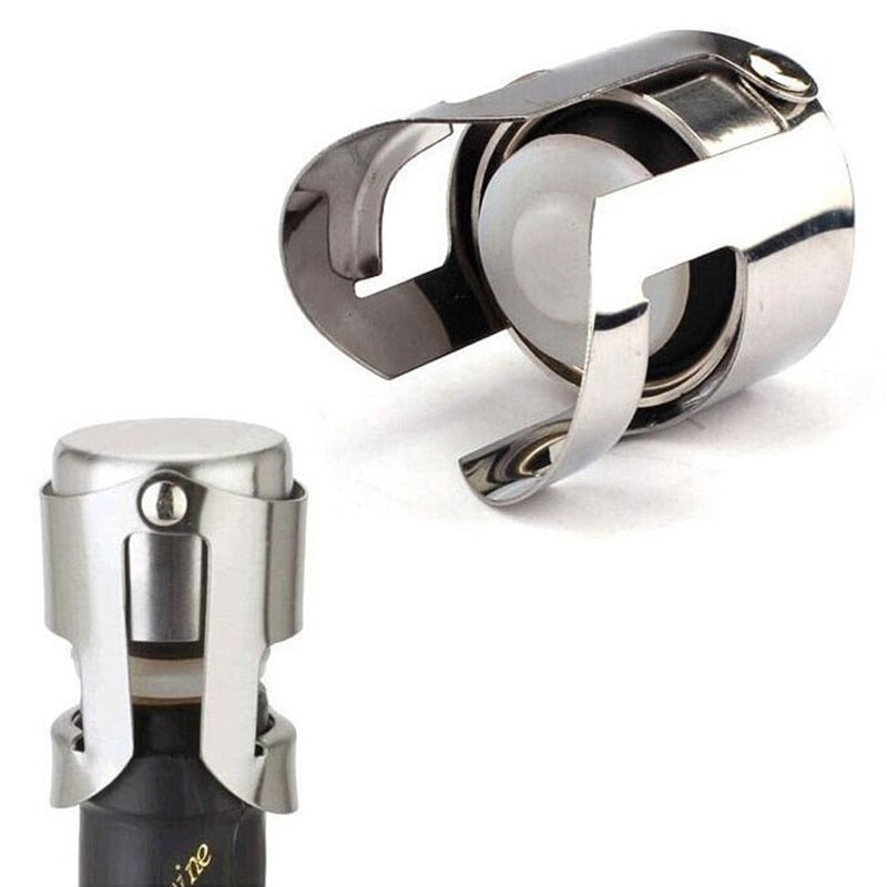 Stainless Steel Wine Bottle Stopper Seal by HitMyNeed