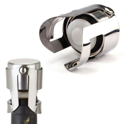 Stainless Steel Wine Bottle Stopper Seal by HitMyNeed