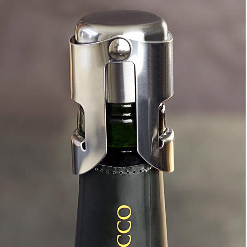 Stainless Steel Wine Bottle Stopper Seal by HitMyNeed
