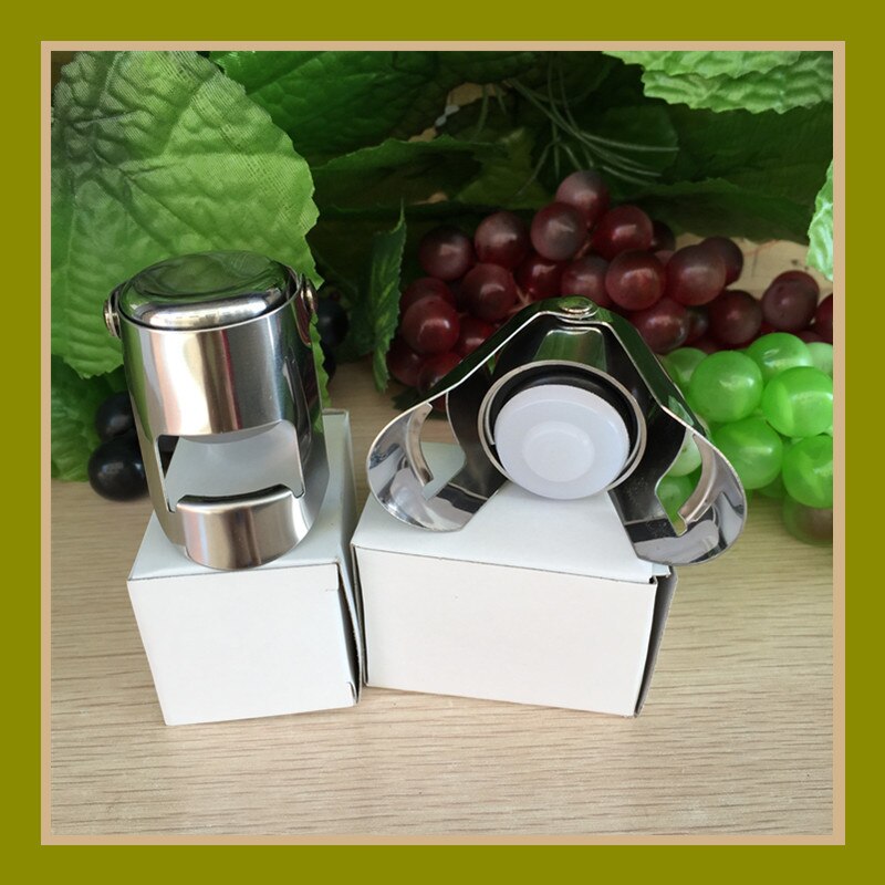 Stainless Steel Wine Bottle Stopper Seal by HitMyNeed