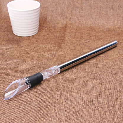 Stainless Steel Wine Chiller Stick with Pourer by HitMyNeed