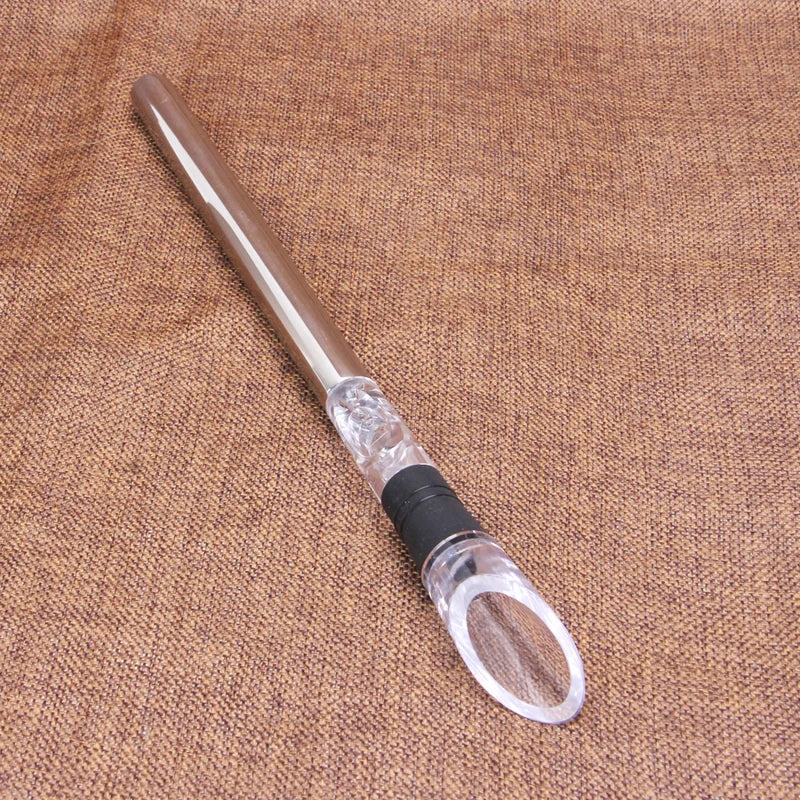 Stainless Steel Wine Chiller Stick with Pourer by HitMyNeed