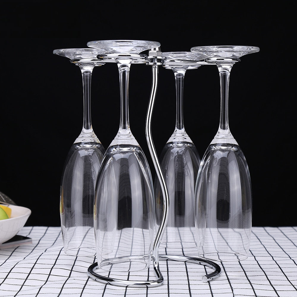 Stainless Steel Wine Glass Holder Rack by HitMyNeed