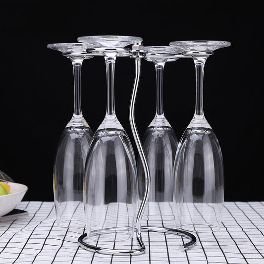 Stainless Steel Wine Glass Holder Rack by HitMyNeed
