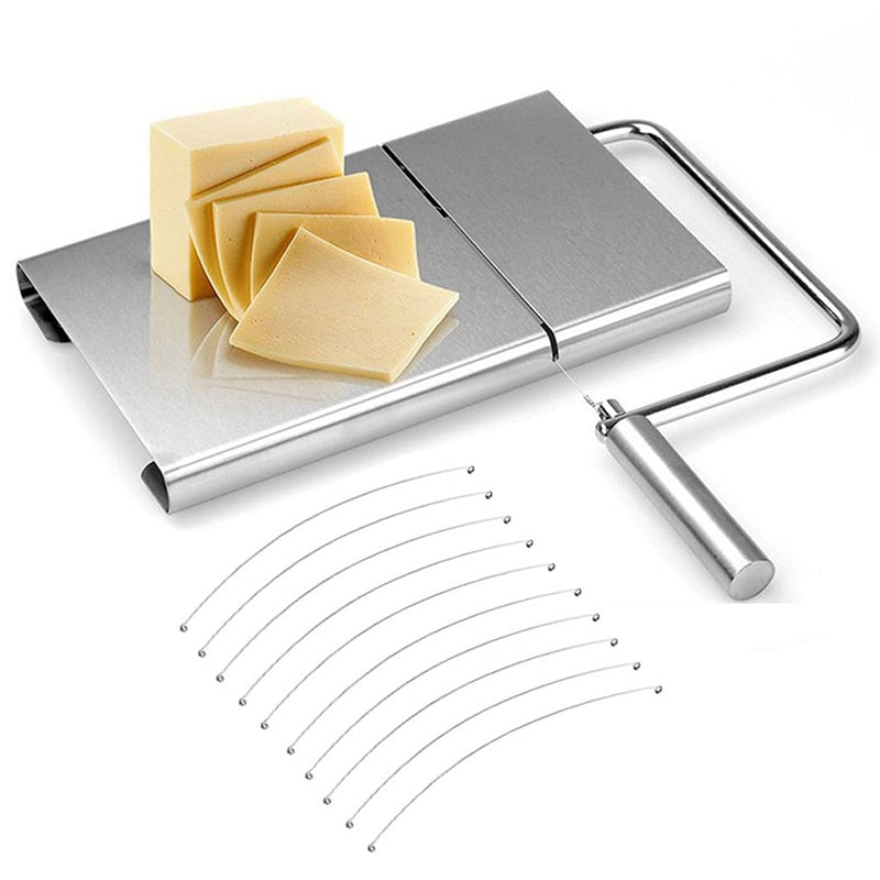Stainless Steel Wire Cheese Cutter with Spare Wires by HitMyNeed