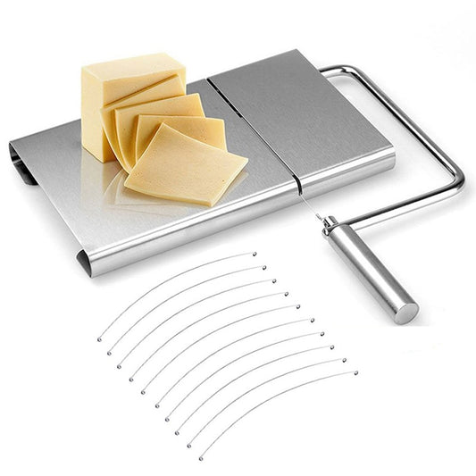 Stainless Steel Wire Cheese Cutter with Spare Wires by HitMyNeed