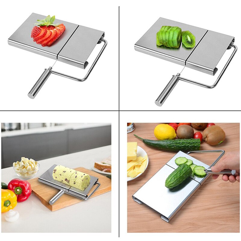 Stainless Steel Wire Cheese Cutter with Spare Wires by HitMyNeed