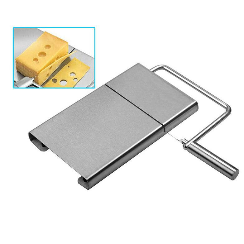 Stainless Steel Wire Cheese Slicer with Non-Slip Base by HitMyNeed