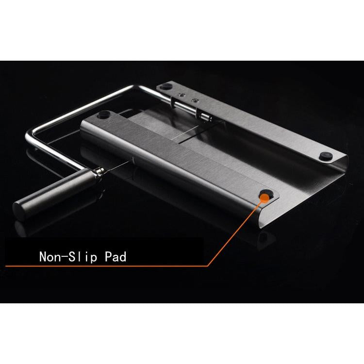 Stainless Steel Wire Cheese Slicer with Non-Slip Base by HitMyNeed