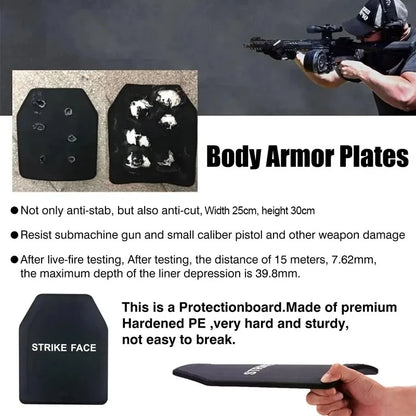 Stand Alone UHMWPE Ballistic Plate NIJ IIIA by HitMyNeed